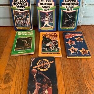 Vintage Sports Book Collection
